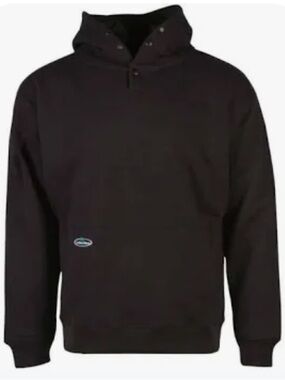 Arborwear Men’s 3XL Single Thick Sweatshirt Brown Snap Hoodie Pullover